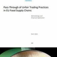 Prenos nekalých obchodných praktík v rámci potravinových reťazcov EÚ