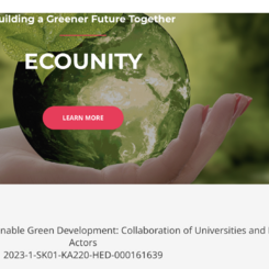 Začiatok pilotnej fázy projektu ECOUNITY